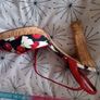 Karen Millen cherry handbag and sandles, size 38 Image 7