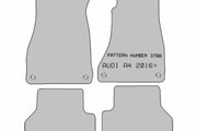 Audi A4 2016>2018 Exact Fit Mats