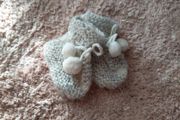 Baby woolen boots