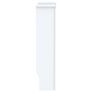 MDF Radiator Cover White 205 cm Image 2