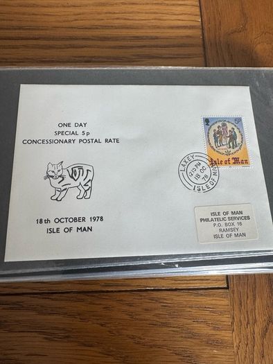 FDC Isle of Man 1978