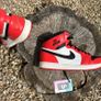 Nike Air Jordan 1 Mid Orange White Image 3