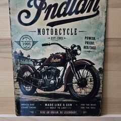 Metal sign
