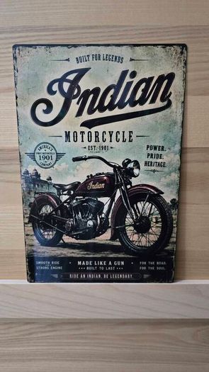 Metal sign