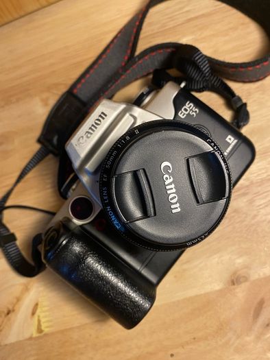 Canon EOS 55 Film Camera + 50mm f/1.8 Lens