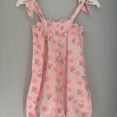 SEED Heritage light pink romper Sz3-6mths EUC