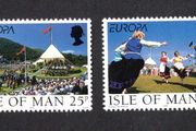 1998 Isle of Man Europa Festivals Commemorative Stamps Mint Never Hinged (MNH)