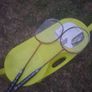 Crane Freestanding Badminton Net(perfect condition no rackets included Image 9