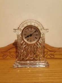 Waterford crystal clock