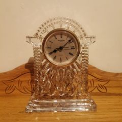 Waterford crystal clock