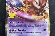pokemon card Mewtwo 25th anniversary set