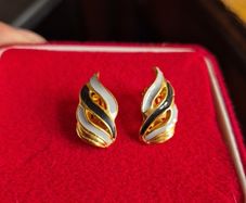 Vintage Flame Earrings