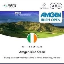 Amgens Men's Irish Open Golf VIP Tickets