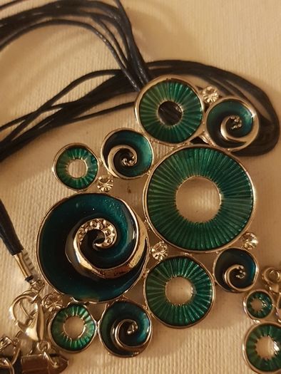 Necklace and earrings