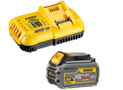 Dewalt Dcb546 Xr Flexvolt 18/54v 6ah And Dcb118 Fast Charger
