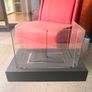 Tabletop Bioethanol Fireplace with Glass Panels Image 3