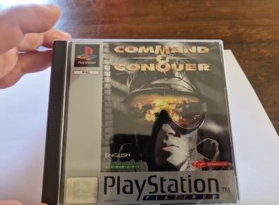 Command and Conquer PlayStation1 Ps1 PlayStation2 Ps2 Games Original