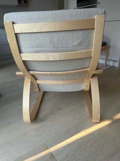 Poang Rocking Chair with free footstool