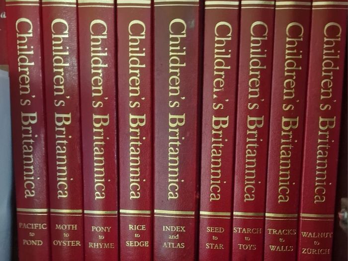 Complete Vintage Children's Britannica 20 Volume Set
