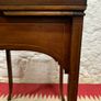 Antique Georgian Mahogany Writing Table or Ladies Desk. Image 4