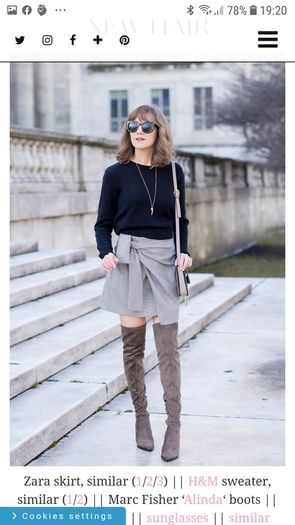Zara skirt