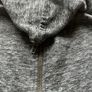 Mens Half Zip Grey Hoodie Image 6