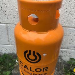Empty gas bottle