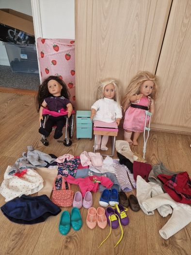 Our Generation Dolls Bundle For Sale in Clara, Offaly from Fionad66