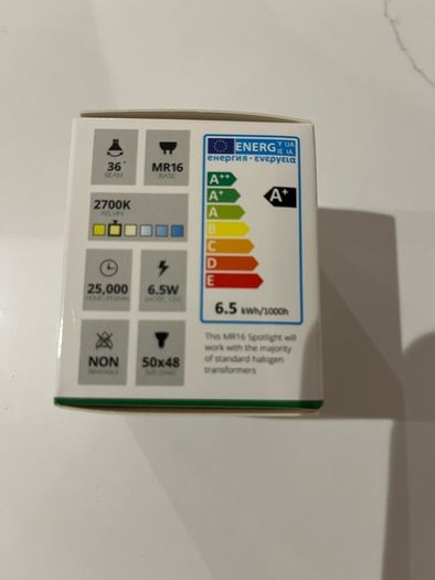 LED Bulbs MR16 Warm White