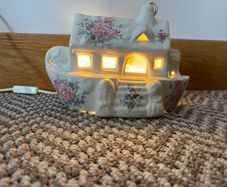 Vintage Gorski Noah's Ark Lamp/ Night Light