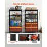 Storage Shelves, 5-Tier Adjustable, 1360.8 kg Capacity, Heavy Duty Garage Storage Shelving Unit, Metal Utility Rack Shelf, for Garage Warehouse Basement Kitchen, 1030 mm W x 465 mm D x 1813 mm H Image 2