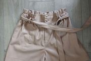 Fab leather like shorts