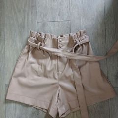 Fab leather like shorts