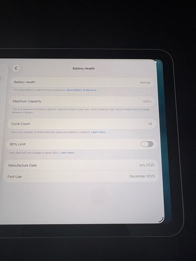 iPad A16 / 128GB silver