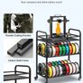 3D Printer Filament Storage Rack 3 Tier Heavy Duty Storage Shelf, Rolling Filament Spool Holders Racks with Wheels, Filaments Organzied for 3D Printing Station, Office, Workshop (Shelf Only) Image 5