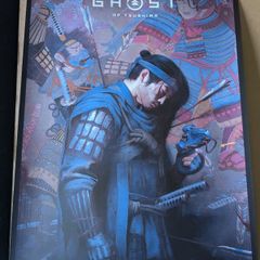 Ghost of Tsushima Screen Print Poster by Zero Rare Mondo