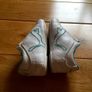 Puma INFANT white/blue sneakers/ runners 8UK mint condition Image 4