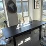 2 IKEA dining chairs- transparent/chrome-plated Image 3