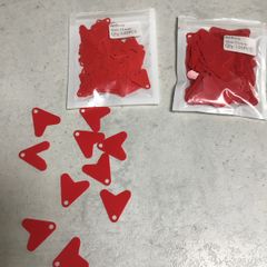 Red tails for lure making
