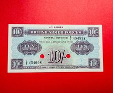 Great Britain. 10 / Shillings. 1962   ( UNCIRCULATED ) FOURTH Series  )
