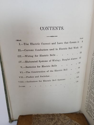 Electric Bells: How to Make and Fit Them Including Batteries, Indicators, Pushes and Switches edited by Paul N. Hasluck (PT252)