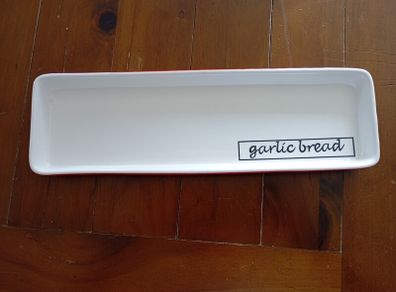 Garlic Bread Plate