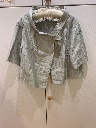 Evening dress short jacket by Sonja Marohn (U.K. 14-16)