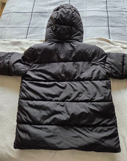 Gap black winter puffer jacket, 130cm