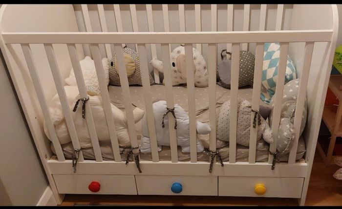 Ikea Gonatt cot