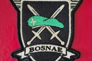 Bosnian , paramilitary green Berets insignia.