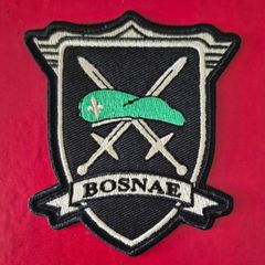 Bosnian , paramilitary green Berets insignia.