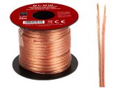 New 25m Twin Loud Speaker Cable 2 x 0.50mm Loud Wire Car Audio Radio # 1535