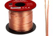New 25m Twin Loud Speaker Cable 2 x 0.50mm Loud Wire Car Audio Radio # 1535