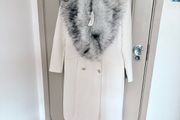 New with tags white snow queen coat from river island size 10